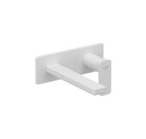 Kludi Renon - Umyvadlová baterie pod omítku, 2-otvorová instalace, matná bílá 422445375