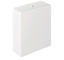 Kludi Resa C - Splachovací nádržka, DualFlush, spodní přívod vody, lesklá bílá 28WCT43