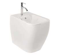 Kludi Resa C - Stojící bidet, otvor pro baterii, lesklá bílá 28BIB0243
