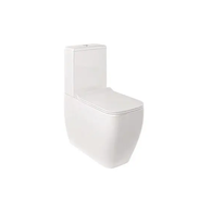 Kludi Resa C - WC kombi mísa, vario odpad, Rimless, SpiralFlush, lesklá bílá 28WCB0543