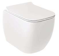 Kludi Resa C - Závěsné WC, Rimless, Spiralflush, lesklá bílá 28WCW0243