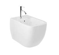 Kludi Resa C - Závěsný bidet, otvor pro baterii, lesklá bílá 28BIW0143