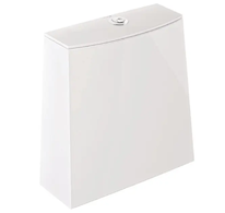 Kludi Resa D - Splachovací nádržka, DualFlush, spodní přívod vody, lesklá bílá 24WCT43