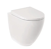 Kludi Resa D - Stojící WC, vario odpad, Rimless, lesklá bílá 24WCB0443