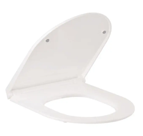 Kludi Resa D - WC sedátko Slim, SoftClosing, QuickRelease, lesklá bílá 24WCS43S