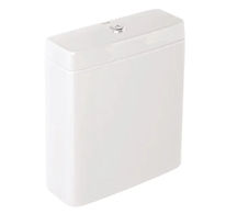 Kludi Resa R - Splachovací nádržka, DualFlush, spodní přívod vody, lesklá bílá 23WCT43