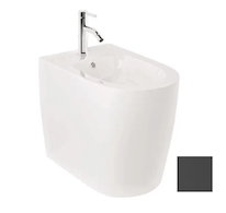 Kludi Resa R - Stojící bidet, otvor pro baterii, matná černá 23BIB0239
