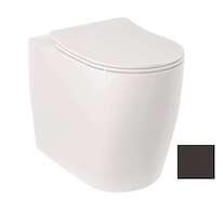 Kludi Resa R - Stojící WC, vario odpad, Rimless, matná černá 23WCB0439