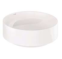 Kludi Resa R - Umyvadlo na desku, průměr 40 cm, lesklá bílá 58CW1043