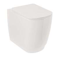 Kludi Resa S - Stojící WC, vario odpad, Rimless, Spiralflush, lesklá bílá 27WCB0343