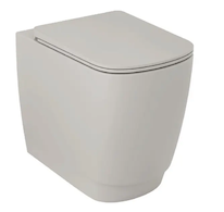 Kludi Resa S - Stojící WC, vario odpad, Rimless, Spiralflush, matná písečně šedá 27WCB03O2