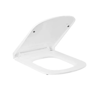 Kludi Resa S - WC sedátko Slim, SoftClosing, QuickRelease, lesklá bílá 27WCS43