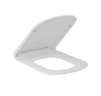 Kludi Resa S - WC sedátko Slim, SoftClosing, QuickRelease, matná bílá 27WCS53