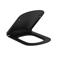 Kludi Resa S - WC sedátko Slim, SoftClosing, QuickRelease, matná černá 27WCS39