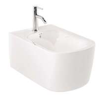 Kludi Resa S - Závěsný bidet, otvor pro baterii, lesklá bílá 27BIW0143