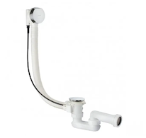 Kludi Rotexa - Vanová odtoková a přepadová souprava, s bovdenem 850 mm, chrom 2140905-00