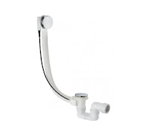 Kludi Rotexa - Vanová odtoková a přepadová souprava, s bovdenem, chrom 2140805-00