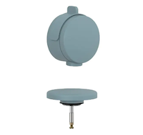 Kludi Rotexa - Vrchní sada k vanové odtokové a přepadové soupravě s napouštěním, matná petrolejová 71826O3-00