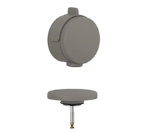 Kludi Rotexa - Vrchní sada k vanové odtokové a přepadové soupravě s napouštěním, matná šedá 71826O1-00