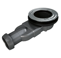 Kludi Terra - Odtoková souprava pro sprchové vaničky, bez krytu 2109039-00