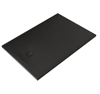 Kludi Terra - Sprchová vanička 120x80 cm, matná černá 08DW0739