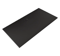 Kludi Terra - Sprchová vanička 180x90 cm, matná černá 09DW2339