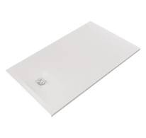 Kludi Terra - Sprchová vanička 80x140 cm, matná bílá 08DW0653