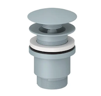 Kludi  - Umyvadlová výpusť, Push-Open, matná světle modrá 10426O4-00