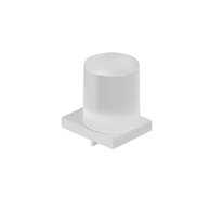 Kludi Vela C - Dávkovač mýdla s držákem, sklo/matná bílá 3197653