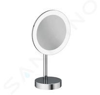 Kludi Vela R - Kosmetické zrcátko s LED osvětlením, chrom 5899505F
