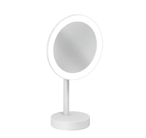 Kludi Vela R - Kosmetické zrcátko s LED osvětlením, matná bílá 5899553F