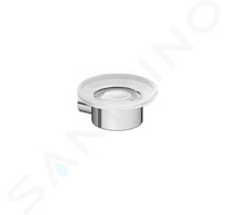 Kludi Vela R - Mýdlenka s držákem, sklo/chrom 5898505