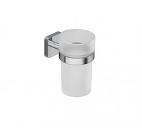 Kludi Vela S - Držák kartáčků a pasty, sklo/chrom 2597505