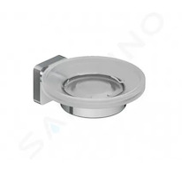 Kludi Vela S - Mýdlenka s držákem, sklo/chrom 2598505