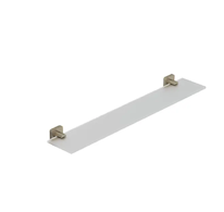 Kludi Vela S - Polička, délka 60 cm, sklo/kartáčovaný nikl 25973N5