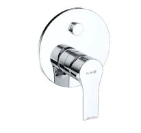 Kludi Zenta SL - Baterie pod omítku pro 2 spotřebiče, chrom 487590565