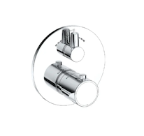 Kludi Zenta SL - Termostatická baterie pod omítku, pro 2 spotřebiče, chrom 388100545