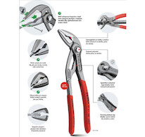 KNIPEX Kleště COBRA slim ES 8751180