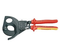 KNIPEX Kleště na kabely s ráčnou 9536280