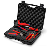 KNIPEX Kufřík na nářadí pro fotovoltaiku MC4 979104V02