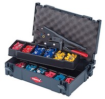 KNIPEX Soupr.kabel.koncovek+kleště 9700215A 979000