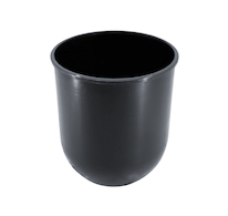 Nimco AKAYA Akaya WC vnitřní pohárek plast černý AK 94-P-90