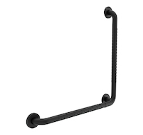 Nimco BEZPEČNOSTNÍ MADLA Černé nerezové madlo lomené 600 mm BMLC 906060-90