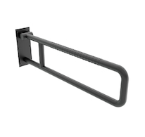 Nimco BEZPEČNOSTNÍ MADLA Sklopné černé podpěrné madlo 800 mm BMSC 9080-90