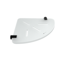 Nimco BORMO ČERNÁ Černá rohová police IXI BRC X208-90