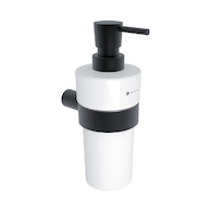 Nimco BORMO ČERNÁ Černý dávkovač tekutého mýdla, pumpička mosaz BRC 11031KN-T-90