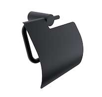 Nimco BORMO ČERNÁ Černý držák na toaletní papír BRC 11055B-90