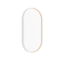 Nimco Koupelnová zrcadla s osvětlením Bílé LED zrcadlo 400x800 se dvěma dotykovými senzory ZPB 32002LVX-05