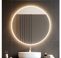 Nimco KULATÁ ZRCADLA Kulaté LED zrcadlo pr. 800 ZP 26002R