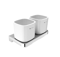 Nimco Maya Držák na kartáčky s pohárky MA 29058DK-26